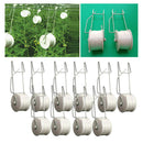 10Pack 15m Gardern Tomato Hooks Vegetable Clamps For Planting Vegetable Cucumber