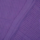 100% Cotton Baby Infant Cellular Soft Blanket Pram Cot Bed Mosses Basket Cr