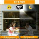 100 LED Solar Power Motion Sensor Wall Lights Outdoor Garden Security Lamps Best