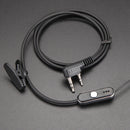 2 Pin Acoustic Tube PTT MIC Earpiece Earphone for Baofeng Retevis Radios B