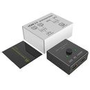 HDMI Switcher 2 Ports Bi-direction Manual Switch 2 x 1/1 x 2 HDMI Hub-HDCP