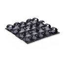 20x Adhesive Car Cable Clips Cable Winder Drop Wire Tie Desk Wall Cord Clamp Kw