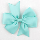 18Pcs/Bag Hair Bows Kids Cloth Ribbon Boutique Lovely No Clips for Baby Girls gg