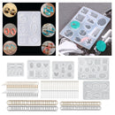 Earring Silicone Molds Kit for Beginners DIY Jewelry Making, Earring Mold with