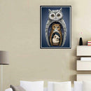 5D DIY Full Drill Diamond Painting Bird Family Cross Stitch Embroidery Kits