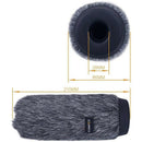 Comica CVM-MF5 Miniphone Wind Muff for Comica VP2 VP3 and for RODE NTG1, NT