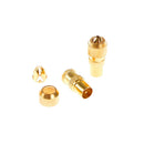2 RF antenna catv TV coax cable pal female jack plug connector adapter utility Z