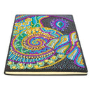 DIY Mandala Special Shaped Diamond Painting 50 Pages A5 Notebook Sketchbook
