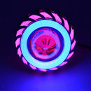 Hi-LO LED Halo Projector Motorcycle Headlight Angel Eye