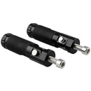 1 Pair Aluminum Motorcycle Motor Bike Folding Footrests Foot Pegs Pedals