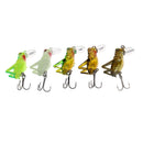 5Pcs Flying Fishing Lure Jig Wobbler Lure Grasshopper Insects Fishing Tackle
