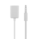 3.5mm Audio AUX Jack to USB 2.0 Type Male A Female OTG Converter Adapter Cable