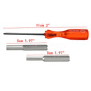 For Nintendo NES SNES Game Bit 3.8mm+4.5mm+Tri-Wing Screwdriver Security Tool