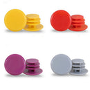 3Pair Bicycle Bike Handlebar Plastic End Plugs Bungs Caps End Plugs Cap Cover JR