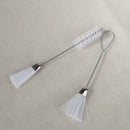 2pcs Double Ended Sewing Machine Cleaning Brushes Computer Keyboard Brush