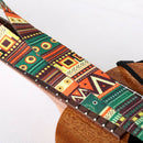 Ethnic Pattern Guitar Accessories Hawaii Belt Ukulele Strap With Hook Portable