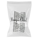 2pcs Magic Beading Stretch Hair Combs Double Clips Hair Styling Accessories for
