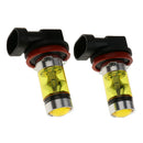 2pcs Yellow H11 100W High Power Car Fog Daytime Running Light LED Bulbs