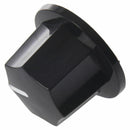 Jazz Bass Knobs - plastic Black 3 PCS