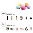 Beauty Sponge 6Pcs/Set Macarons Foam Cosmetics Makeup Blender - For Liquid  Y5T7