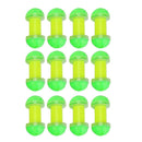 12pcs/Set Cat Dumbbell Bell Balls Pet Sound Rattle Plastic Interactive Toys
