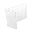 2 pieces of display Supports display of earrings transparent