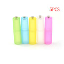 5Pcs AAA to AA Size Cell Battery box Converter Adapter Batteries Holder Case FT