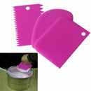 3Pcs Pastry Butter Dough Cake Cookies Scraper Decorating DIY Random. B2X3