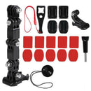 19X Motorcycle Helmet Bracket Mounting Holder Kit For Hero6/5/4 XiaoYI Camera ME