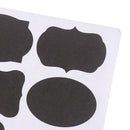 40pcs Colorful Chalkboard Board Spice Stickers Kitchen Jam Jar Organizers Label