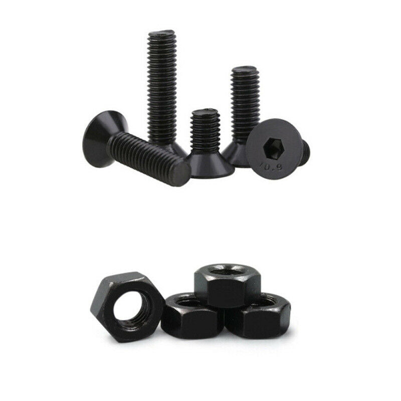 460pcs M3 M4 M5 Countersunk Head Hex Head Screw With Nut Combination S ANS JQD
