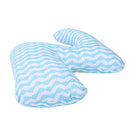Nordic Clouds/Lightning/Snowflake Seat/Back Cushion Soft Cartoon Raindrops  G7E1