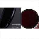 Zomei 37 mm Infrared Filter IR 850nm X-RAY Filters for Universal DSLR Camera
