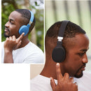 VJ087 Wireless Bluetooth Headphone Foldable Deep Bass Bluetooth Headset Gray