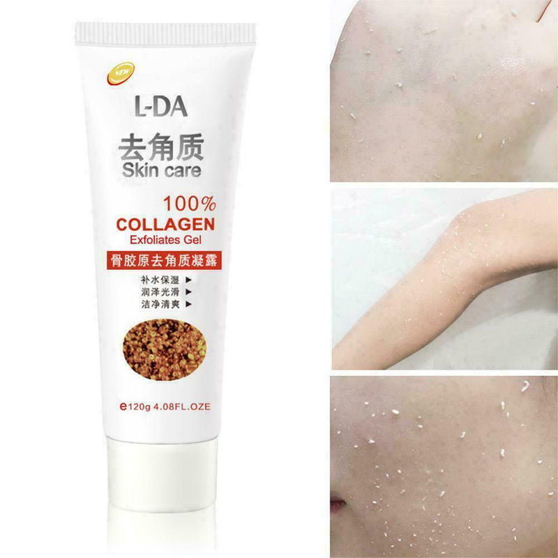 Facial Exfoliator Cleansing Natural Organic Collagen Face Peeling Gel L3W1