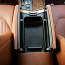 Plastic Glove Armrest Storage Box with Black Mat for Maserati Ghibli Levant