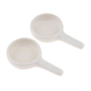 Set of 2 Ceramic Scented Tealight Candle Holder for Essential Oil Diffuser Oil .