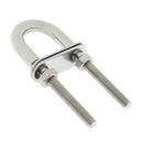 M8*100 Bow Eye Stern Eye, Boat U-Bolt, Marine Grade, 304 SS, Rust-Resistant