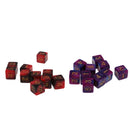 Lot 20pcs Dual Colored Six Sided D6 (1-6) Dice for D&D Role Playing Games