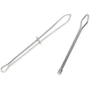 2Pcs Wear Elastic Belt Wearing Rope Weaving Tool Stainless Steel Get Ci.ES
