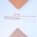 Hair Extension Hook Pulling Tool Kit Needle Threader Micro Ring Beads Loop wooJR