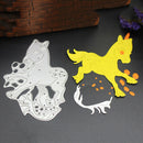 Horse Metal Embossing Cutting Dies Stencils Scrapbooking Craft Decorative