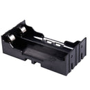Black Battery Holder 4 Pins for 2x18650 Rechargeable Li-ion Batteries