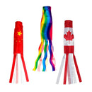 3 Packs Windsock Polyester Fabric Outdoor Wind