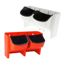 Pack of 2 Plastic Self Watering Stackble Wall Planter, Vertical Living Wall