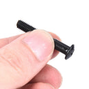 8Pairs Black Carbon Steel  31mm MS3304-1 Skateboard Screws ScooterAccessorieA3C