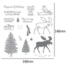 DIY Decorative Silence Seal Festival Series Scrapbook Decor Kits (02 Seal) A