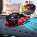 3Port 2in1 12V Portable Car Heater Fan Heater Defroster Demister