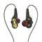 Wired earphone Super Bass Noise Isolation HIFI 3.5mm dual drive stereo In-E Z9B8