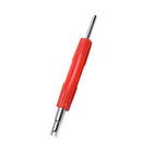 100 Pcs Tire Valve Stem Core Valve Core Removal Tool + Dual Head Valve Core